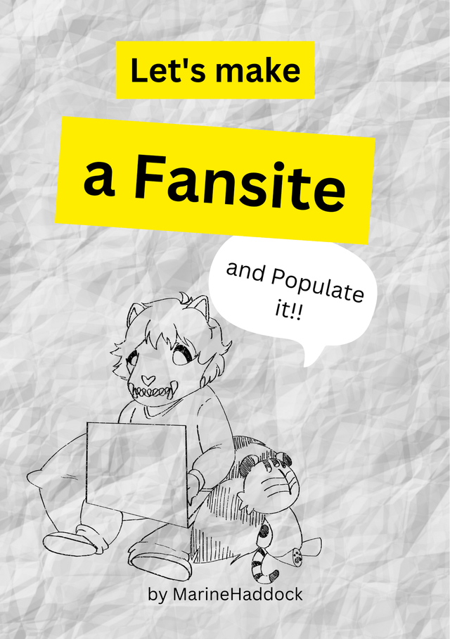 Let's Make a Fansite
